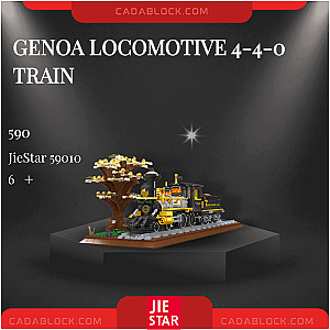 JIESTAR 59010 Genoa Locomotive 4-4-0 Train Technician