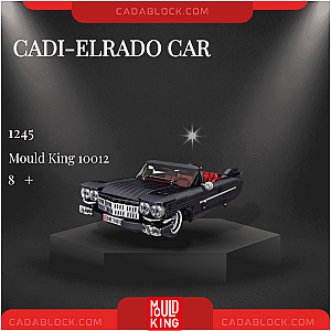 MOULD KING 10012 Cadi-Elrado Car Technician