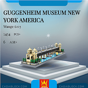 WANGE 6223 Guggenheim Museum New York America Modular Building