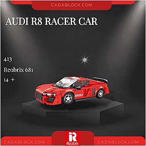 REOBRIX 681 Audi R8 Racer Car Technician