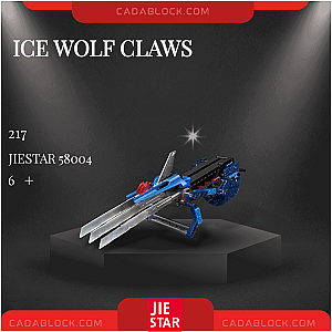 JIESTAR 58004 Ice Wolf Claws Creator Expert