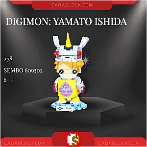 SEMBO 609302 Digimon: Yamato Ishida Creator Expert