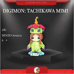 SEMBO 609304 Digimon: Tachikawa Mimi Creator Expert