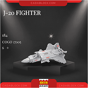 CoGo 17005 J-20 Fighter Military