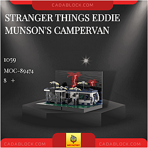 MOC Factory 89474 Stranger Things Eddie Munson's Campervan Creator Expert