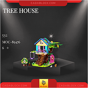 MOC Factory 89476 Tree House Creator Expert