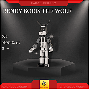 MOC Factory 89477 Bendy Boris the Wolf Creator Expert