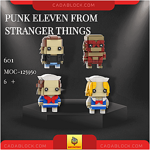 MOC Factory 125950 Punk Eleven from Stranger Things Creator Expert