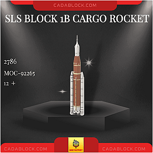 MOC Factory 92265 SLS Block 1B Cargo Rocket Space