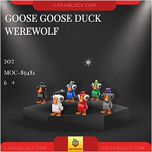 MOC Factory 89481 Goose Goose Duck Werewolf Creator Expert