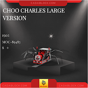 MOC Factory 89483 Choo Charles Large Version Movies and Games