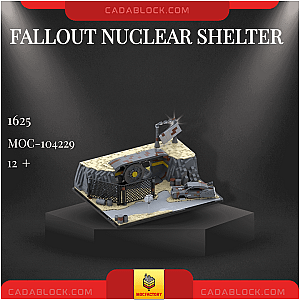 MOC Factory 104229 Fallout Nuclear Shelter Modular Building