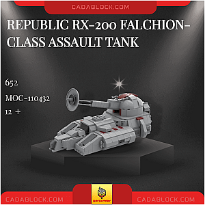 MOC Factory 110432 Republic RX-200 Falchion-class Assault Tank Star Wars
