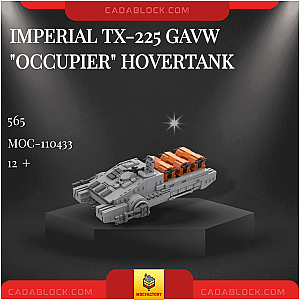 MOC Factory 110433 Imperial TX-225 GAVw "Occupier" Hovertank Star Wars