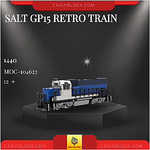 MOC Factory 104623 SALT GP15 Retro Train Technician