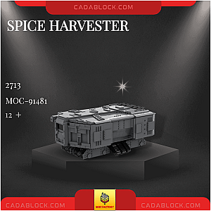 MOC Factory 91481 Spice Harvester Star Wars