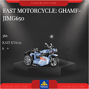 KAZI / GBL / BOZHI KY6132 Fast Motorcycle: Ghamf-Jimg650 Technician