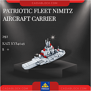 KAZI / GBL / BOZHI KY84049 Patriotic Fleet Nimitz Aircraft Carrier Military