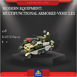 KAZI / GBL / BOZHI KY84123 Modern Equipment: Multifunctional Armored Vehicles Military