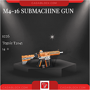 TaiGaoLe T2045 M4-16 Submachine Gun Military