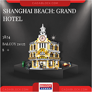 BALODY 21025 Shanghai Beach: Grand Hotel Modular Building