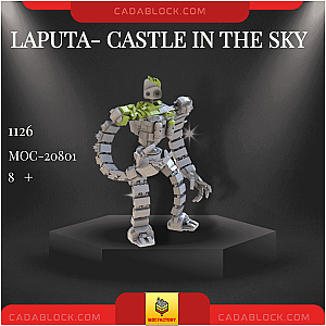 MOC Factory 20801 Laputa- Castle in the Sky Creator Expert