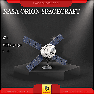 MOC Factory 91430 NASA Orion Spacecraft Space