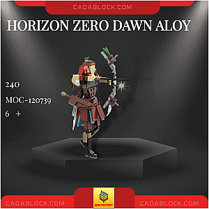 MOC Factory 120739 Horizon Zero Dawn Aloy Creator Expert