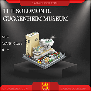 WANGE 5242 The Solomon R. Guggenheim Museum Modular Building