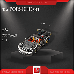 TaiGaoLe T5037B 1:6 Porsche 911 Technician