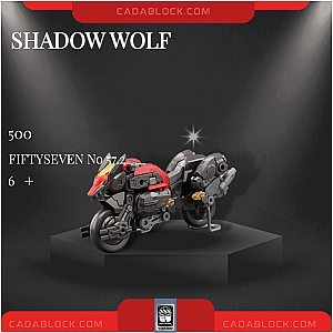 FIFTYSEVEN No 57.2 SHADOW WOLF Creator Expert