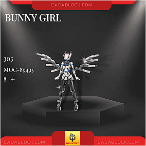 MOC Factory 89495 Bunny Girl Creator Expert