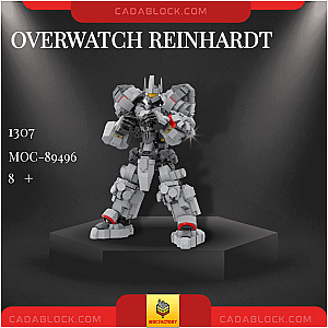 MOC Factory 89496 Overwatch Reinhardt Creator Expert