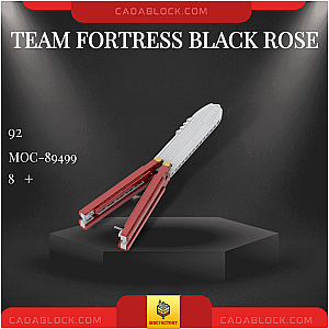 MOC Factory 89499 Team Fortress Black Rose Creator Expert