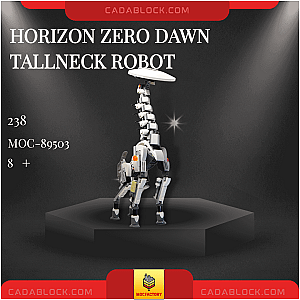 MOC Factory 89503 Horizon Zero Dawn Tallneck Robot Creator Expert