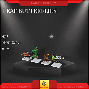 MOC Factory 84653 Leaf Butterflies Creator Expert