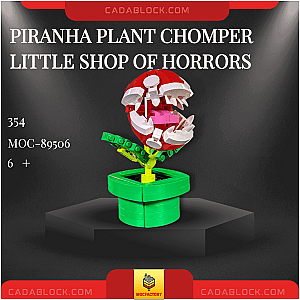 MOC Factory 89506 Piranha Plant Chomper Little Shop of Horrors Creator Expert