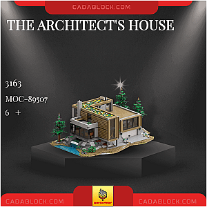 MOC Factory 89507 The Architect's House Modular Building