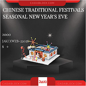 JAKI XWZB-22026 Chinese Traditional Festivals Seasonal New Year's Eve Creator Expert