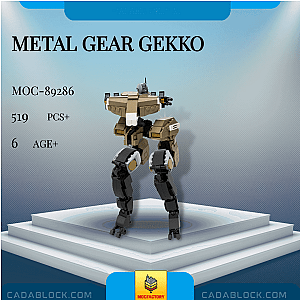 MOC Factory 89286 Metal Gear Gekko Creator Expert