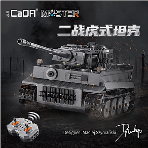 CADA C61071 RC Sd.Kfz. 181 Tiger Tank Military