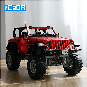 CADA C61006 RC Off-Road Jeep Wrangler Technician