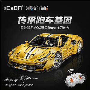 CADA C61057 RC 1:8 Ferrari 488 Pista Technician