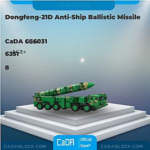 CaDa C56031 Dongfeng-21D Anti-Ship Ballistic Missile Military
