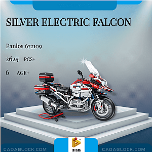 PANLOSBRICK 672109 Silver Electric Falcon Technician