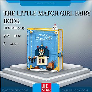 JIESTAR 9053 The Little Match Girl Fairy Book Creator Expert