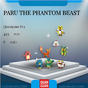QUANGUAN 823 Paru The Phantom Beast Movies and Games