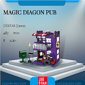 JIESTAR JJ9003 Magic Diagon Pub Modular Building