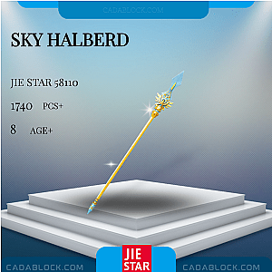 JIESTAR 58110 Sky Halberd Movies and Games