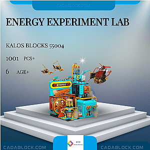 KALOS BLOCKS 55004 Energy Experiment Lab Creator Expert